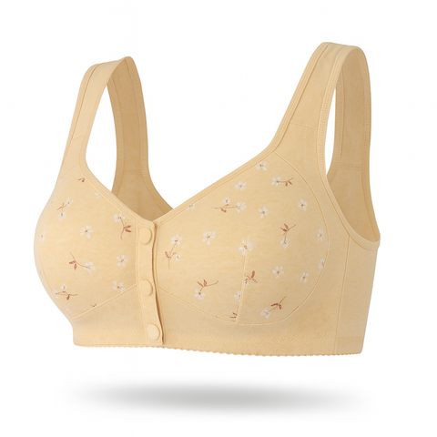 Button-Up Flower Bra - Demuura