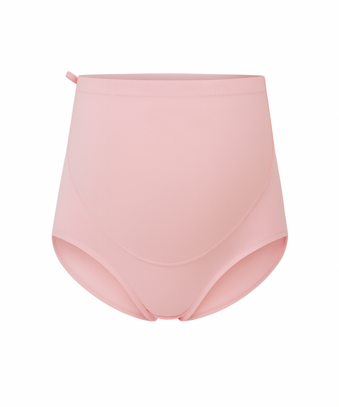 High-Waisted Cotton Maternity Underwear Shorts - Demuura