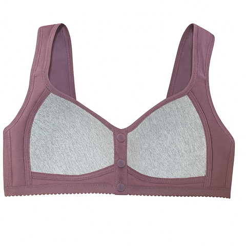 Button-Up Flower Bra - Demuura