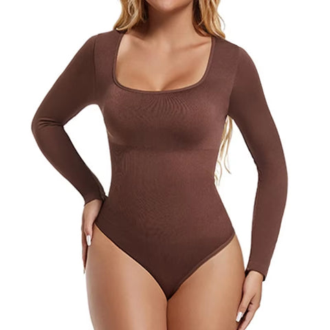 Demuura™ Long Sleeve Tummy Control Bodysuit