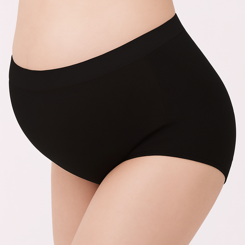 High-Waisted Maternity Underwear - Loose Fit - Demuura