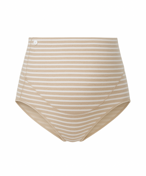 High-Waisted Cotton Maternity Underwear Shorts - Demuura