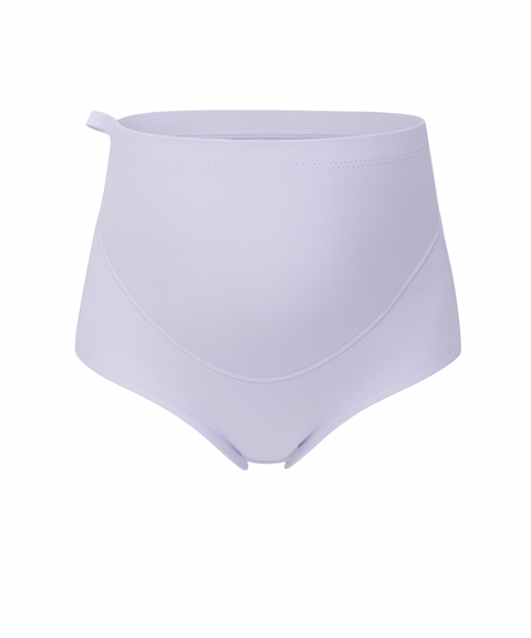 High-Waisted Cotton Maternity Underwear Shorts - Demuura