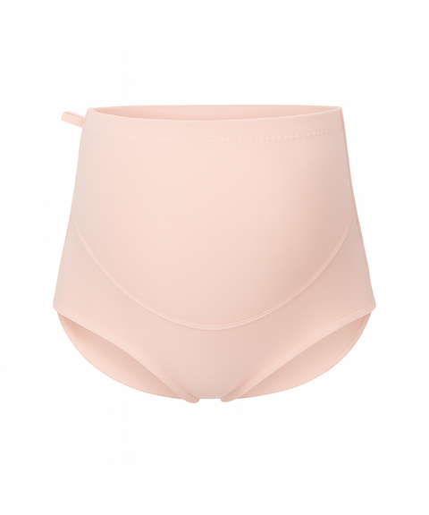 High-Waisted Cotton Maternity Underwear Shorts - Demuura