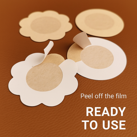 5 Pack Ultra-Thin Breathable Nipple Covers - Demuura