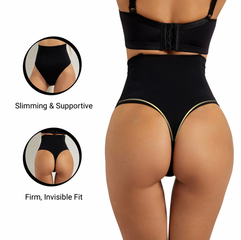 High Waist Tummy Control Panties - Demuura