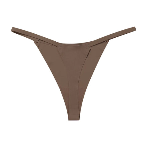 8-Pack Low Waist Seamless Thongs - Demuura