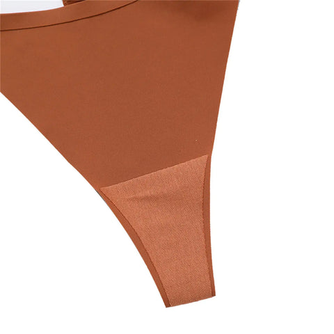 8-Pack Low Waist Seamless Thongs - Demuura