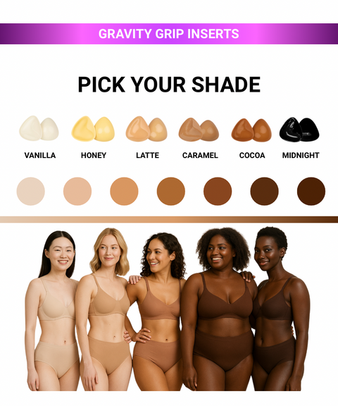 Gravity Grip Double-Sided Adhesive Bra - Demuura