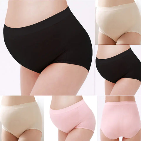 High-Waisted Maternity Underwear - Loose Fit - Demuura