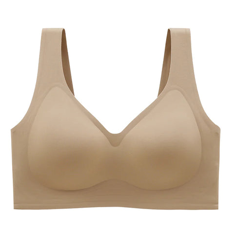 Plus-Size Seamless Push-Up Bra - Demuura
