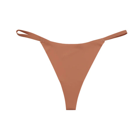8-Pack Low Waist Seamless Thongs - Demuura
