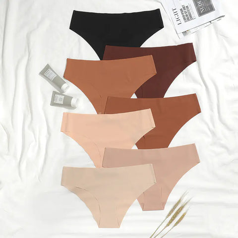 Seamless Ice Silk Panties - Demuura