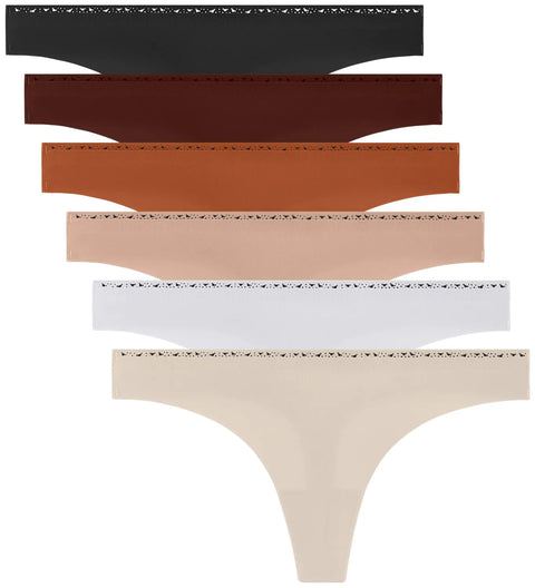 6-Pack Low Rise Panty Set - Demuura