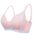 Lace Button Nursing Bra - Demuura