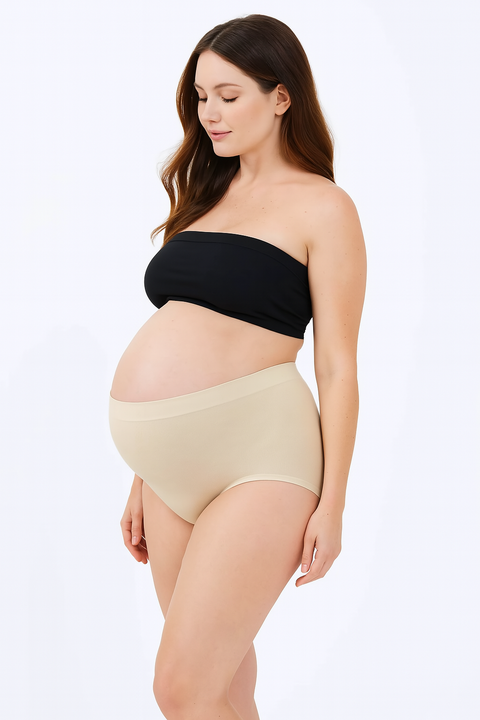 High-Waisted Maternity Underwear - Loose Fit - Demuura