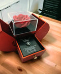 Heart Box Rose Necklace - Demuura