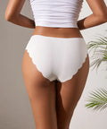 Seamless Ice Silk Petal Underwear - Demuura