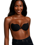 Front Closure Sticky Push-Up Bra - Demuura