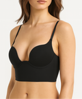 Plunge Backless Corset Bra - Demuura