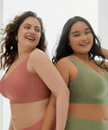 Plus-Size Seamless Push-Up Bra - Demuura