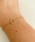 Initial Drawstring Bracelet - Demuura