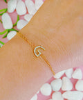 Initial Drawstring Bracelet - Demuura