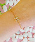 Initial Drawstring Bracelet - Demuura