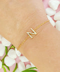 Initial Drawstring Bracelet - Demuura