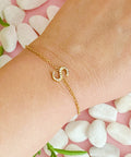 Initial Drawstring Bracelet - Demuura