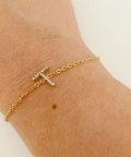 Initial Drawstring Bracelet - Demuura