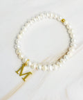 Freshwater Pearl Charm Bracelet - Demuura