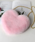 Plush Love Chain Shoulder Bag - Demuura