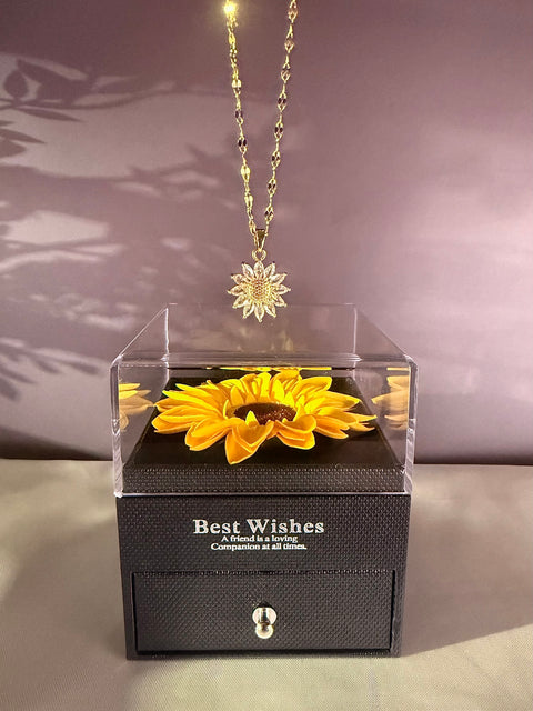 Sunflower Simulation Necklace - Demuura