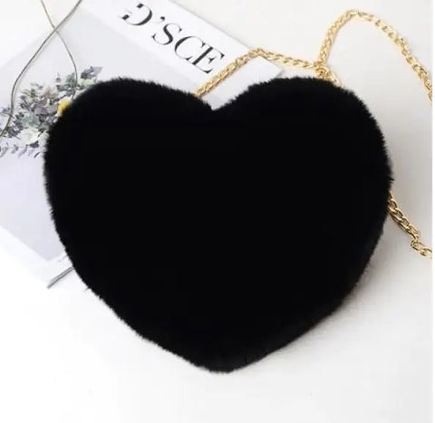Plush Love Chain Shoulder Bag - Demuura