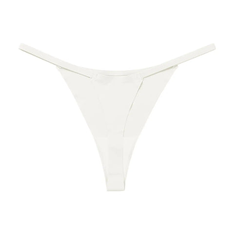 8-Pack Low Waist Seamless Thongs - Demuura