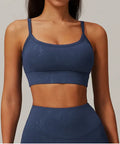 Bronzing Sports Back Support Bra - Demuura