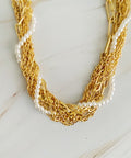 Multi Chain Pearl Necklace - Demuura