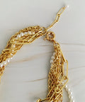 Multi Chain Pearl Necklace - Demuura
