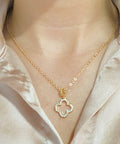 Open Clover Necklace - Demuura