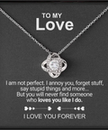 Heart Box Rose Necklace - Demuura