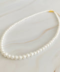 Queen Liz Graduated Pearl Necklace - Demuura
