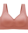 Plus-Size Seamless Push-Up Bra - Demuura