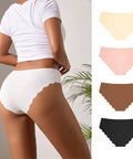 Seamless Ice Silk Petal Underwear - Demuura