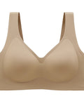 Plus-Size Seamless Push-Up Bra - Demuura