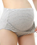 High-Waisted Cotton Maternity Underwear Shorts - Demuura